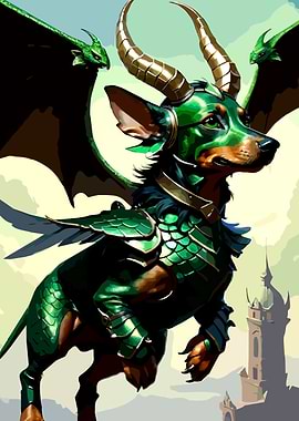 A cute Dachshund 049