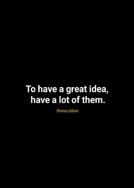 Thomas Edison quotes
