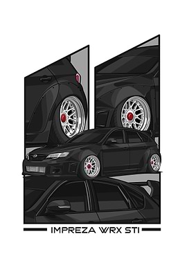 2007 Subaru Impreza WRX bl