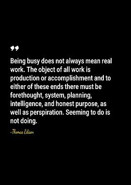 Thomas Edison quotes