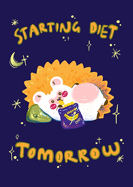 Starting Diet Tomorrow