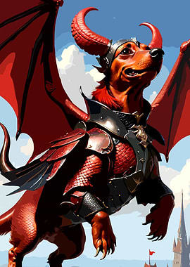 A cute Dachshund 044