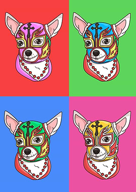 illustration of a chihuahu