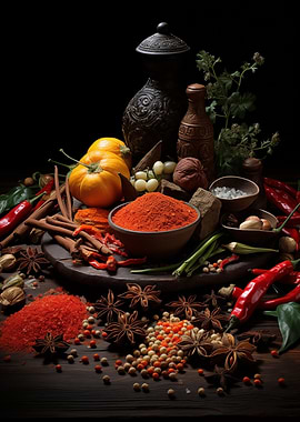 Herbs and Spices Kitchen