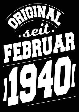 Februar 1940 84 Jahre