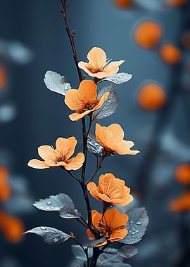 Flowers Acryl Style 3