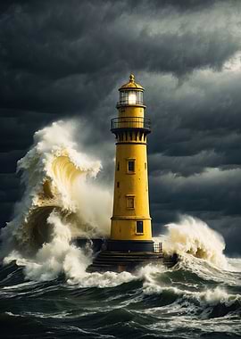 Storms Fury Lighthouse