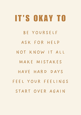 Be Yourself Motivational