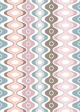 Retro pastel pattern