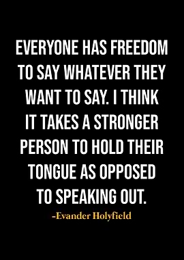 Evander Holyfield Quotes