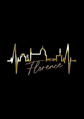 Florence Skyline Heartbeat