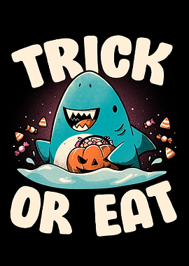 Trick or Eat Dark Funny