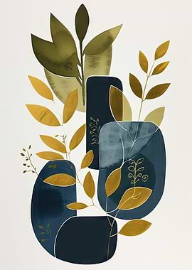 Abstract Botanical Art