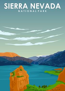 Sierra Nevada Travel Art