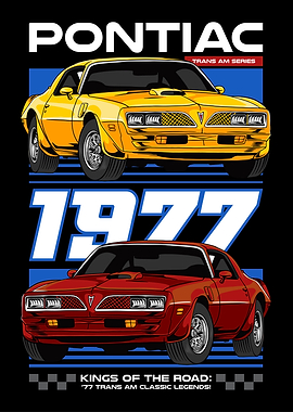 Retro Trans Muscle Car