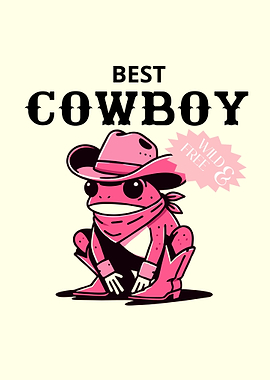 Cowboy Frog pink