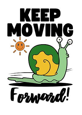 keep moving forward