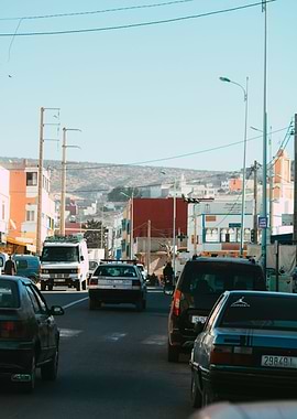 Bustling Street Life