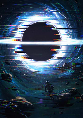 black hole glitch