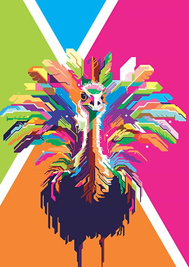 ostrich in wpap