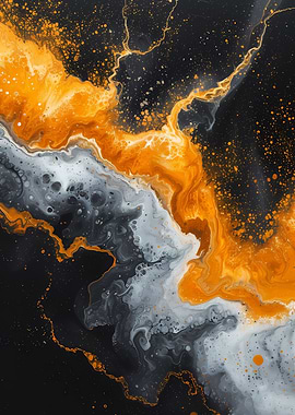 Gold and Black Accent