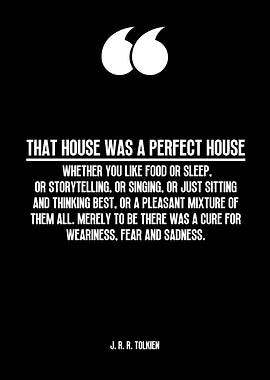 JRR Tolkien Quote