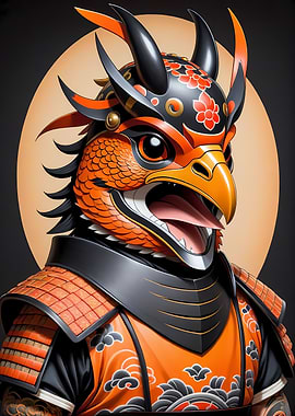 Samurai Mask Quail
