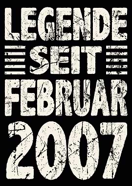 Februar 2007 17 Jahre