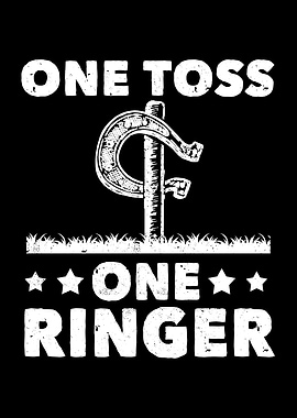 Funny Horseshoe Pitching