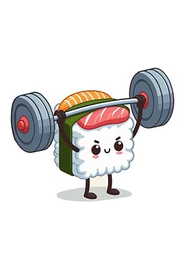 sushi weightlifting