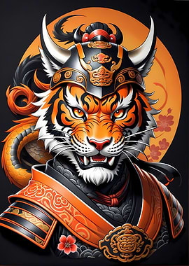 Samurai Mask Tiger