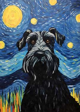 Giant Schnauzer Starry