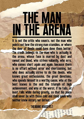 The Man in the Arena