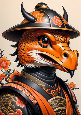 Samurai Mask Quail