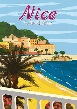 Nice Sea Beach France