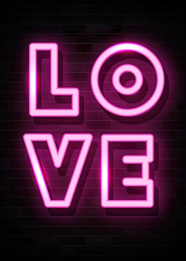neon love