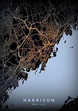 Harrison New York Map