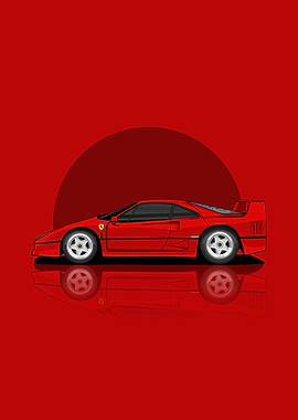 Art 1989 ferrari f40