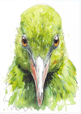 Kiwi Watercolor