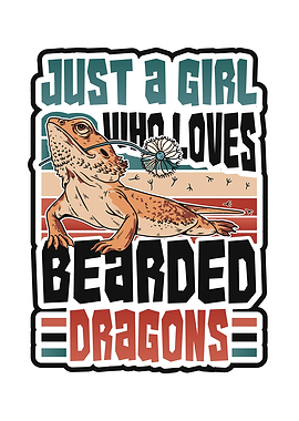 Girls Bearded Dragon