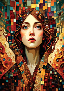 Cubist Iconic Beautiful