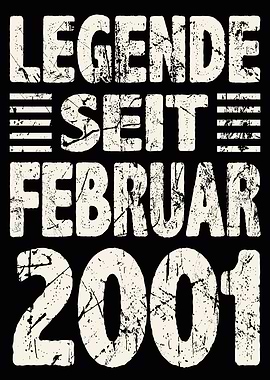 Februar 2001 23 Jahre