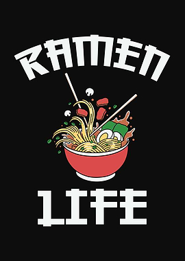 Japanese Anime Ramen Life