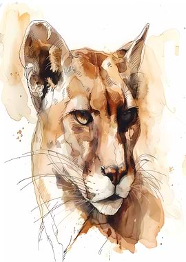 Fossa Watercolor