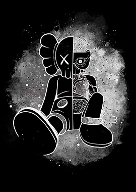 Gloomy Dark Kaws