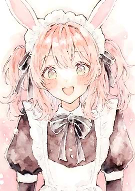 Anime Maid Bunny Girl
