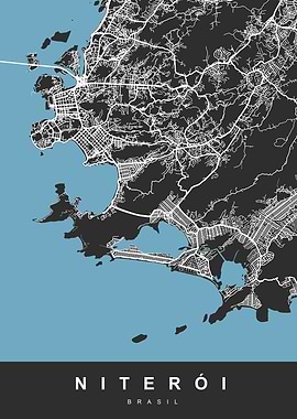 MAP NITEROI BRASIL