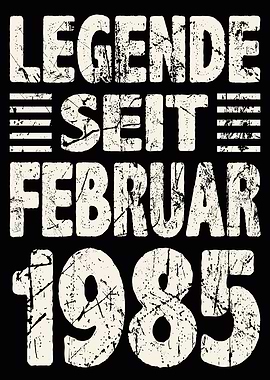 Februar 1985 39 Jahre