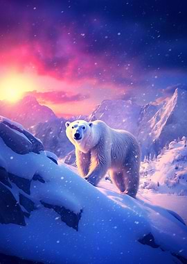 Polar Bear Twilight