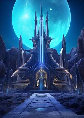 Abstract Lost Temple